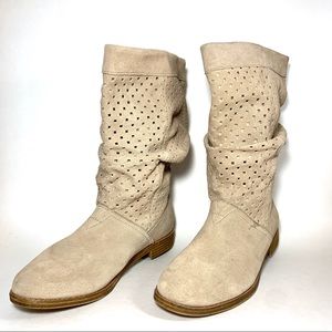 TOMS WOMEN'S SERRA BOOTS OXFORD TAN SIZE 7.5